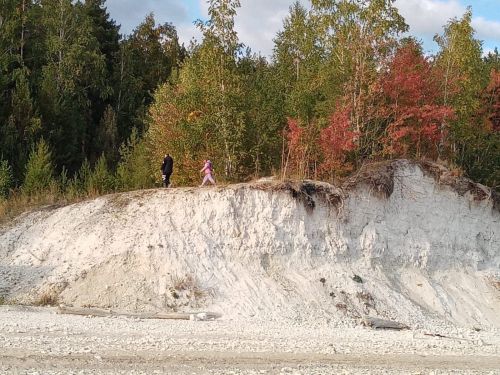 Белые горы восхищают лаишевцев разнообразием осенних красок