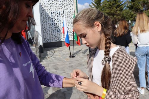 Сегодня в Молодежном центре «Белогорье» состоялось торжественное принятие в ряды «Движения первых».