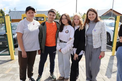 Сегодня в Молодежном центре «Белогорье» состоялось торжественное принятие в ряды «Движения первых».