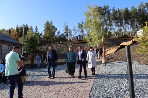 Благоустроенный поселок «Семрук» встретил гостей Дня города Лаишево