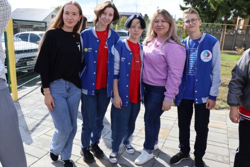 Сегодня в Молодежном центре «Белогорье» состоялось торжественное принятие в ряды «Движения первых».