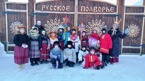 В Татарстане, в селе Никольское Лаишевского района колядовать ходили