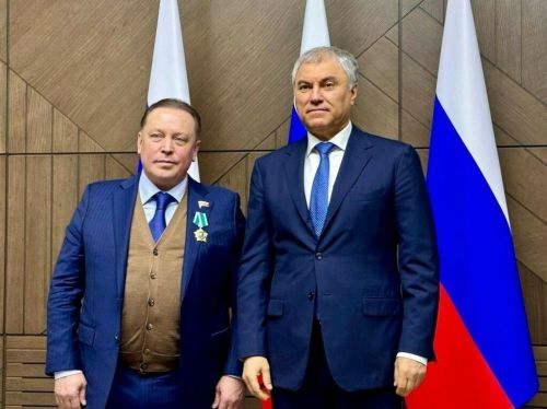 Депутат Госдумы от РТ Айдар Метшин удостоен ордена Дружбы России