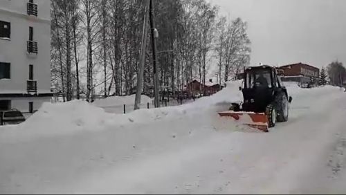Продолжается борьба с последствиями снежной стихии