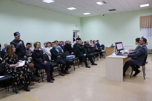 Встреча с жителями прошла в Державинском сельском поселении