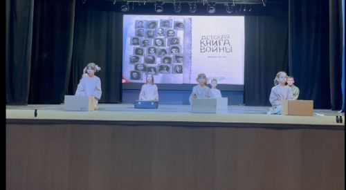 Творческое объединение «Маски» участвовали в конкурсе «Юные герои Великой победы»