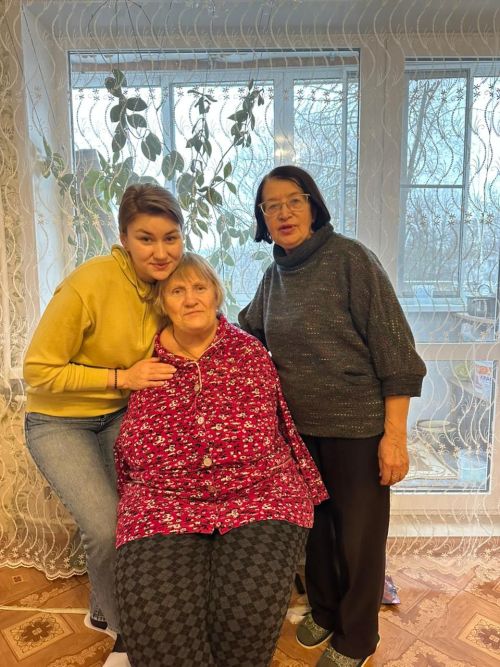Лаишевцы побывали в гостях у легендарной «русской Венеры» — у матери двух детей Веры Котелянец
