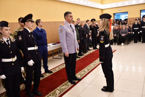 Сегодня курсанты Лаишевского технико-экономического техникума дали торжественное обещание