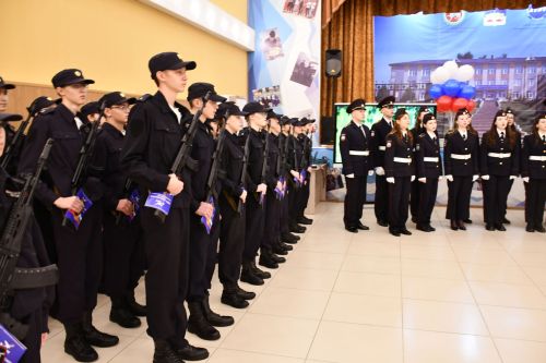 Сегодня курсанты Лаишевского технико-экономического техникума дали торжественное обещание