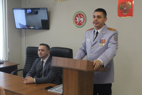 Полицейских Лаишевского района поздравили с профессиональным праздником