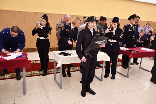 Сегодня курсанты Лаишевского технико-экономического техникума дали торжественное обещание