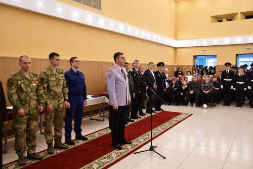 Сегодня курсанты Лаишевского технико-экономического техникума дали торжественное обещание