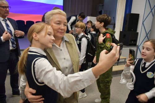 Сегодня в Усадском лицее «Здоровое поколение» побывала паралимпийская чемпионка