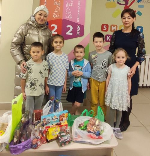 Детский сад Лаишевского района участвует в благотворительной акции