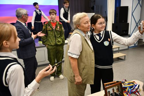 Сегодня в Усадском лицее «Здоровое поколение» побывала паралимпийская чемпионка
