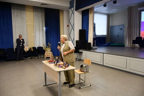 Сегодня в Усадском лицее «Здоровое поколение» побывала паралимпийская чемпионка