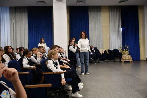 Сегодня в Усадском лицее «Здоровое поколение» побывала паралимпийская чемпионка