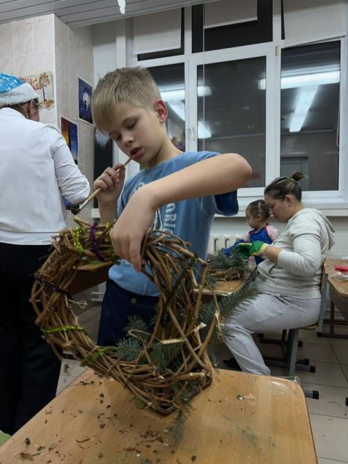 В Лаишевском районе прошел мастер-класс по изготовлению новогодних игрушек своими руками