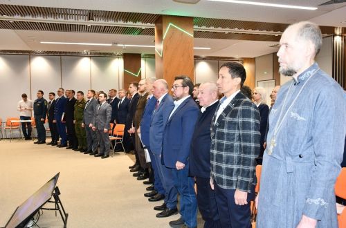 Фоторепортаж с отчетной сессии Совета Лаишевского района