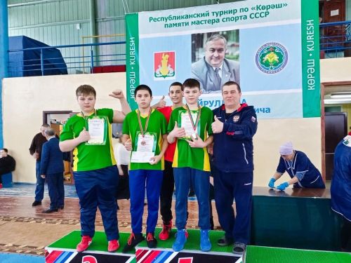 Лаишевские борцы завоевали медали на республиканских соревнованиях по корэш