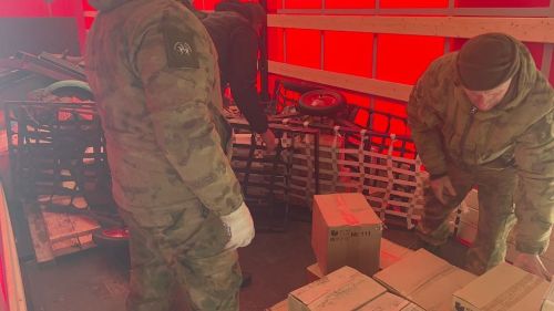 Гуманитарная помощь от Сокуровского сельского поселения (Татарстан) прибыла в батальон «Тимер»