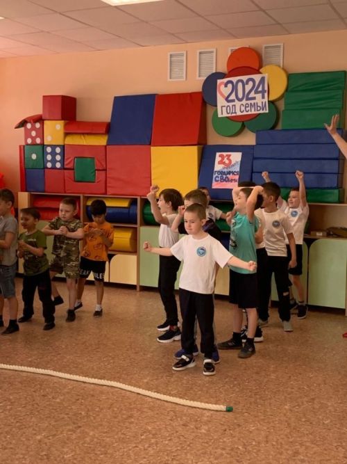 В «Ромашке» прошли спортивные соревнования «Гордимся СВОими»
