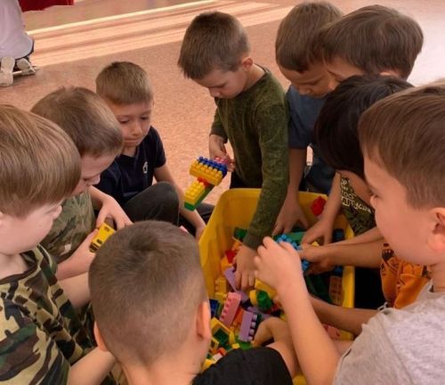 В «Ромашке» прошли спортивные соревнования «Гордимся СВОими»