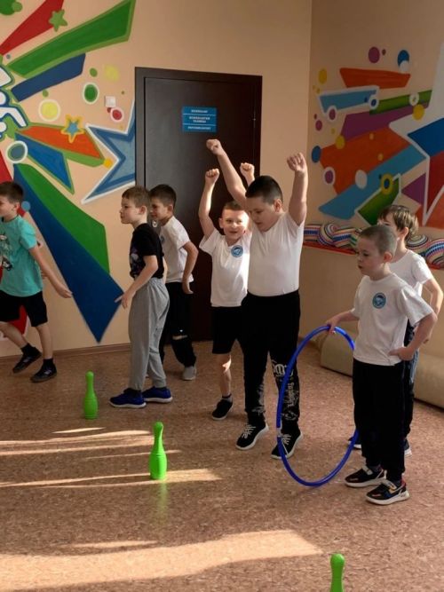 В «Ромашке» прошли спортивные соревнования «Гордимся СВОими»