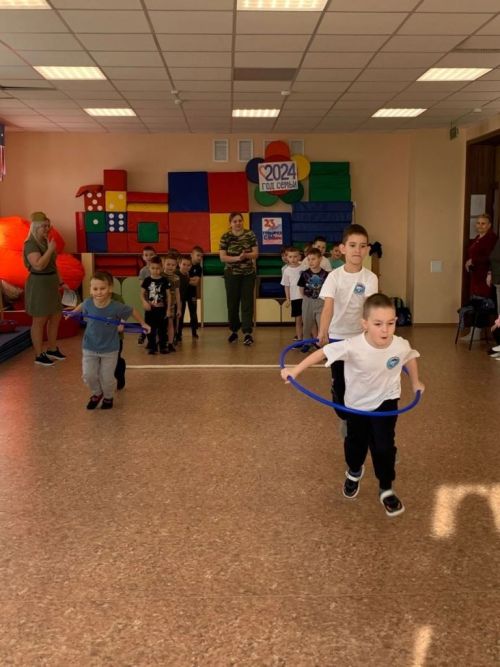 В «Ромашке» прошли спортивные соревнования «Гордимся СВОими»