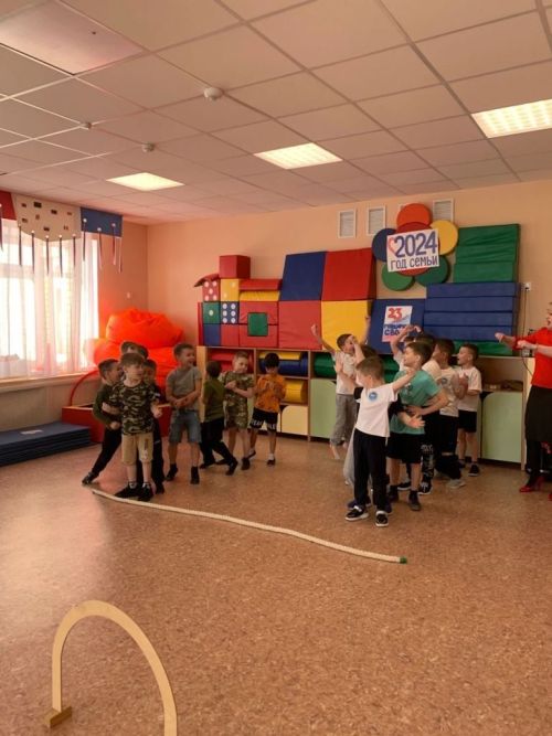 В «Ромашке» прошли спортивные соревнования «Гордимся СВОими»