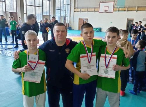 Юные спортсмены из Никольского выиграли серебряные медали