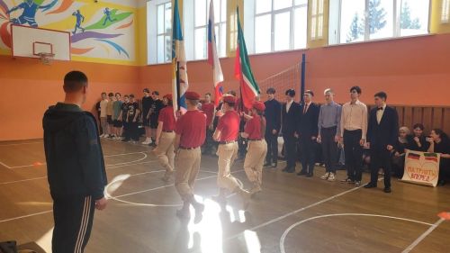 Ученики Лаишевской школы № 2 показали себя настоящими мужчинами