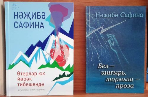 В Лаишевской библиотеке организована книжная мини-выставка «Поэзия даёт нам красоту»
