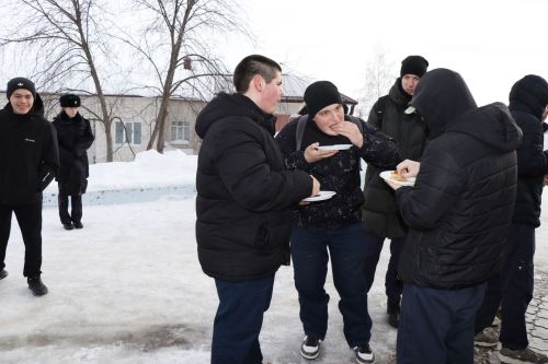 Сегодня в Лаишевском техникуме отметили Широкий четверг
