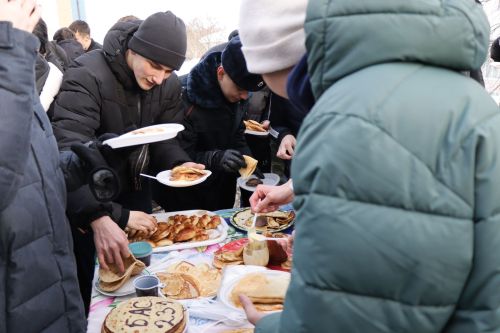 Сегодня в Лаишевском техникуме отметили Широкий четверг