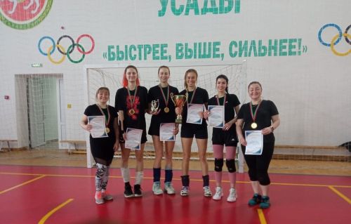 Женский день в Лаишевском районе отметили волейбольным турниром