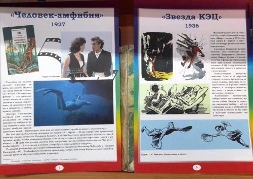 В Лаишевской библиотеке подготовлена выставка-портрет «Книги, заглянувшие в будущее»