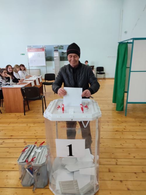 В Пелево наблюдается высокая активность избирателей