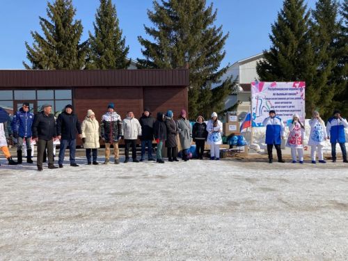 На XII республиканском первенстве по лыжным гонкам лидировала сборная Лаишевского детдома