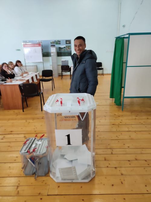В Пелево наблюдается высокая активность избирателей