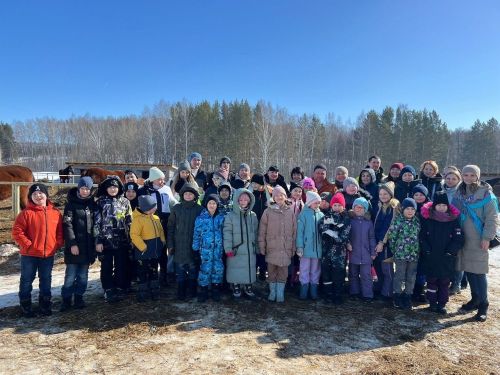 Казанские школьники встретили Масленицу в Лаишеве