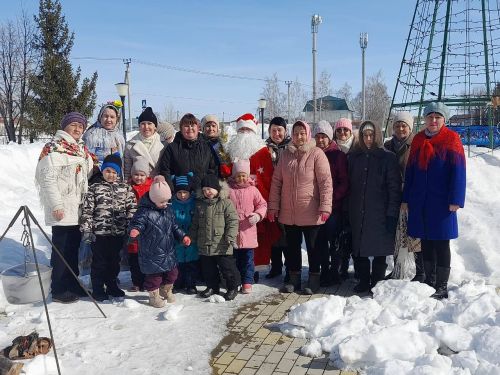 Жители села Атабаево сегодня праздновали Карга боткасы
