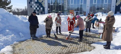 Жители села Атабаево сегодня праздновали Карга боткасы