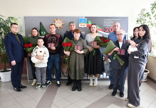 Родителям земляка из села Никольское вручили награду сына