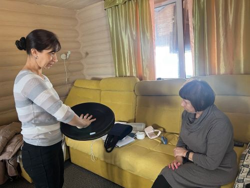 В Лаишевском районе проводятся занятия «Школы реабилитации и ухода»
