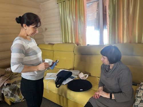 В Лаишевском районе проводятся занятия «Школы реабилитации и ухода»