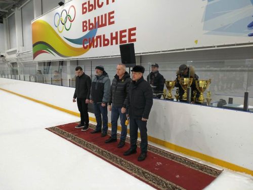 Ледовая арена «Лаишево»: идут соревнования по хоккею на Кубок главы Лаишевского района