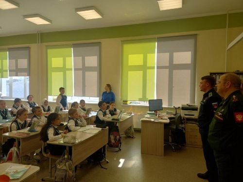 Лицеисты Лаишевского района встретились с будущим летчиком