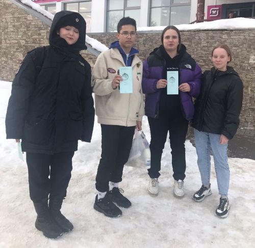 На лаишевских улицах провели акцию «Сообщи, где торгуют смертью»