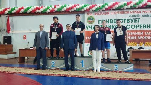 Богатый урожай медалей собрали сумоисты Лаишевского района на первенстве РТ
